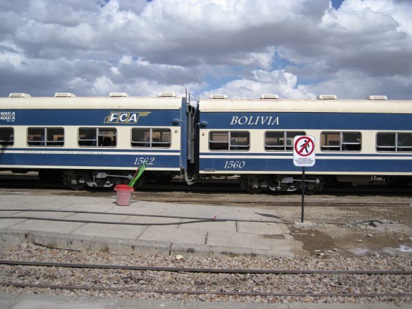 Trein Oruro - Uyuni