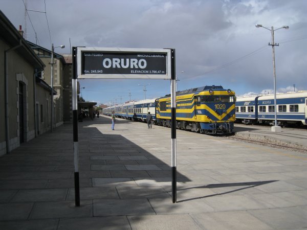 Trein Oruro - Uyuni
