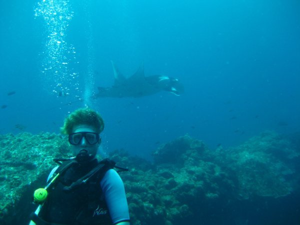Andrew With A Manta