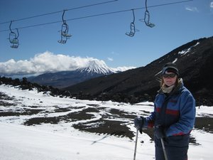 Cass Skiing on Mt. Ruapehu