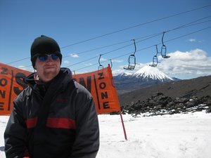Andrew on Mt. Ruapehu