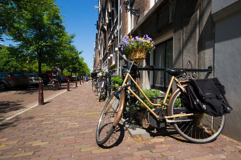 Typical Amsterdam Side Street