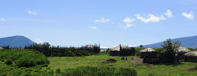Typical Maasai Village