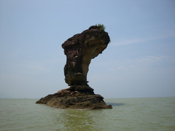 sea stack, Bako national park