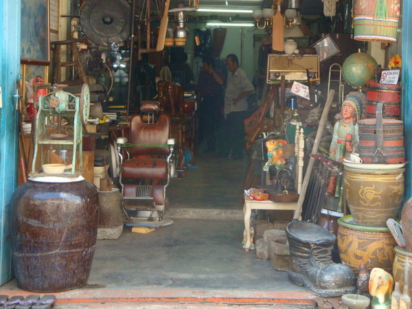  typical junk shop in Melaka 