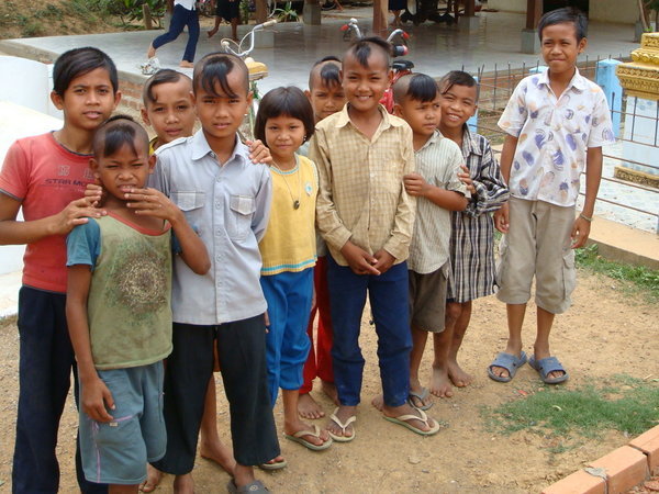 kids at an orphanage
