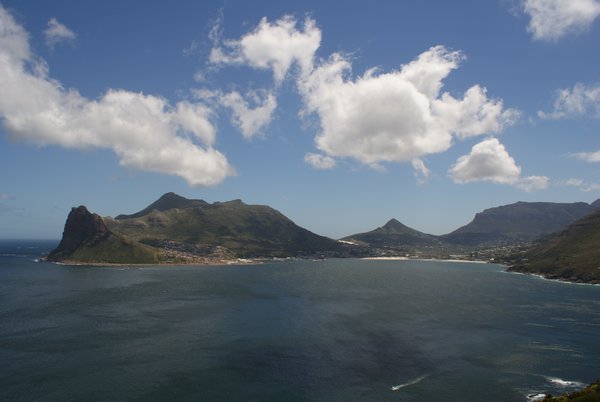 view, Western seaboard Cape Town