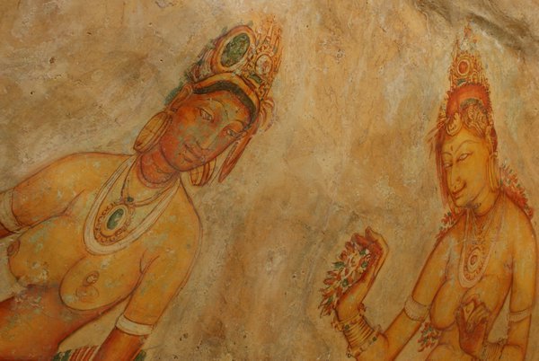 Frescoes at Sigirya