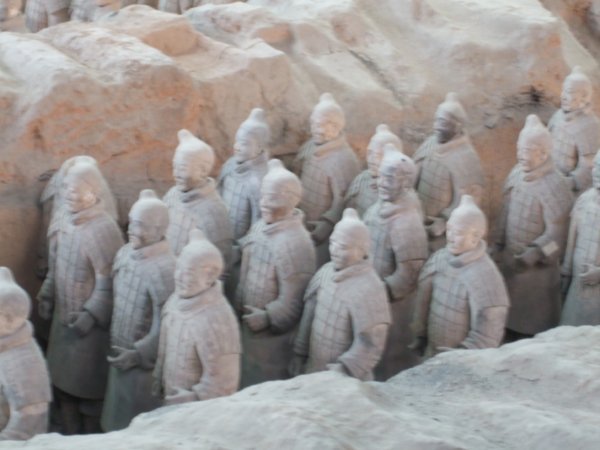 Terracotta Warriors in Pit