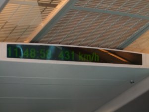 Top Speed of Maglev