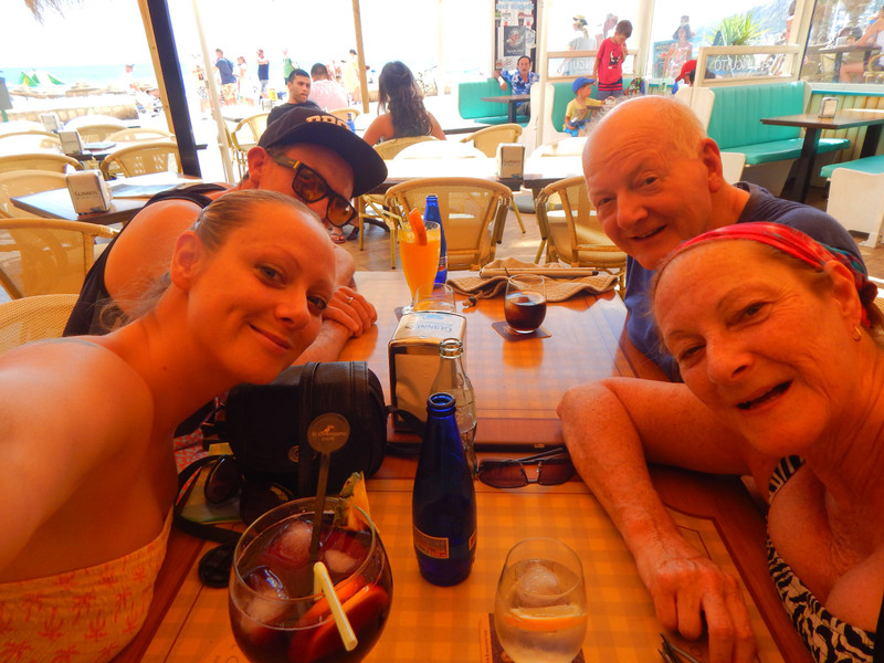 The parents in Calpe