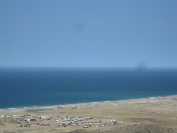 Beach of northern Peru