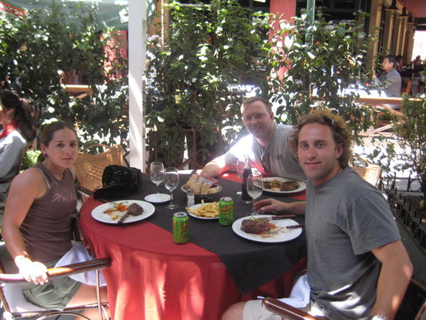 Lunch in Montevideo