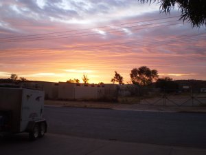 Sunset in Alice Springs