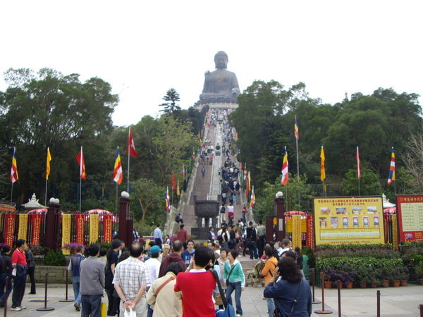 The Big Budda on Lantau Island