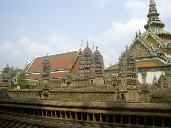Mini Ancor Wat at the Grand Palace