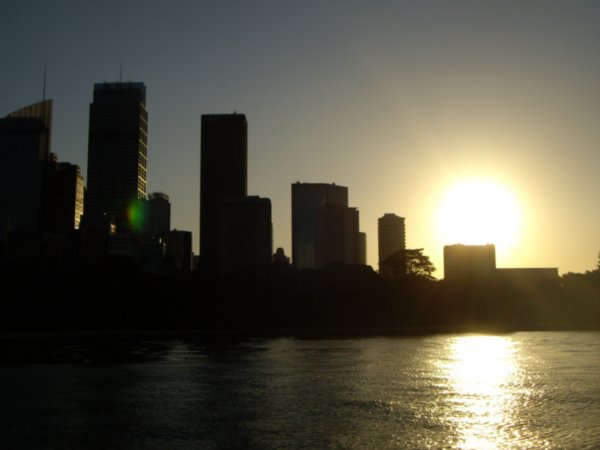 Sydney at sundown