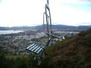 The ski lift that brought you back up..