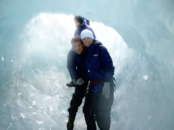 Ice Cave on Franz Josef Glacier