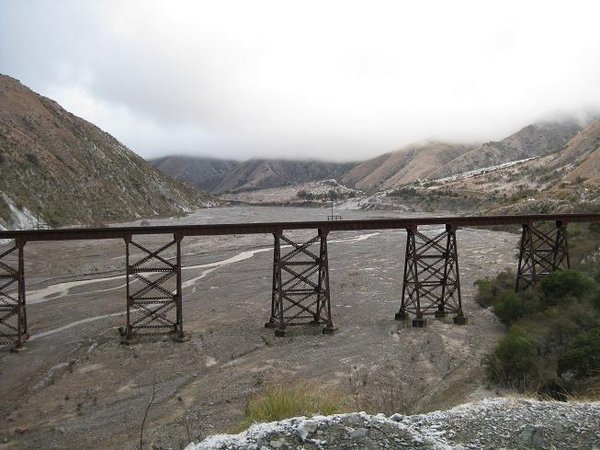 Zugbrücke für den "Tren de las Nubes"