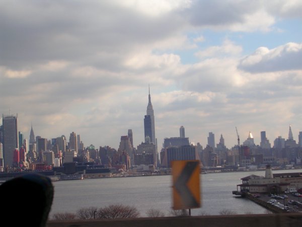 Manhattan from the bus