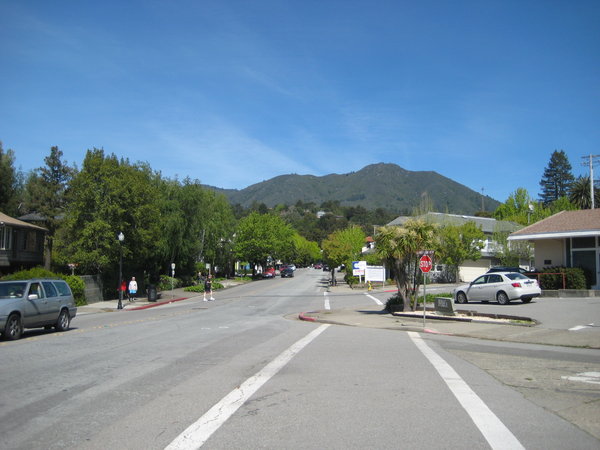 Mount Tam above Mill Valley