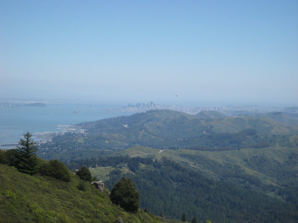 SF from Mount Tam