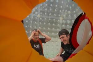 After the initial Zorb...