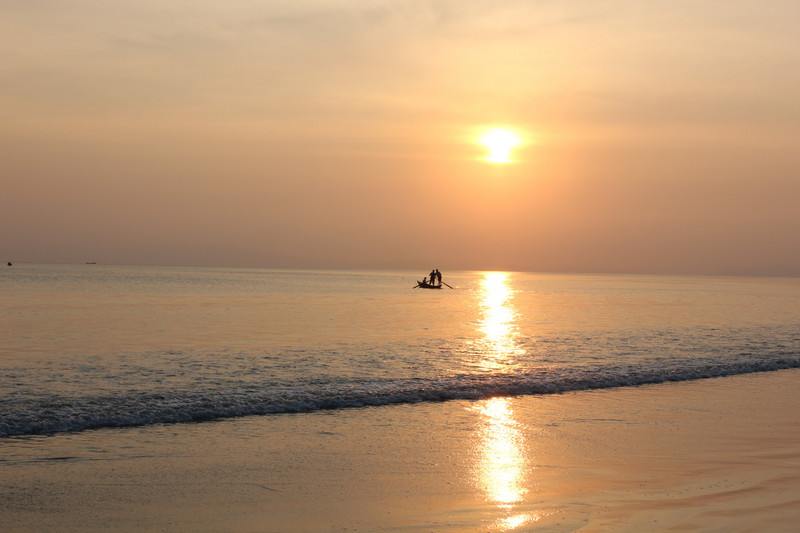 Sunset at Radhanagr beach