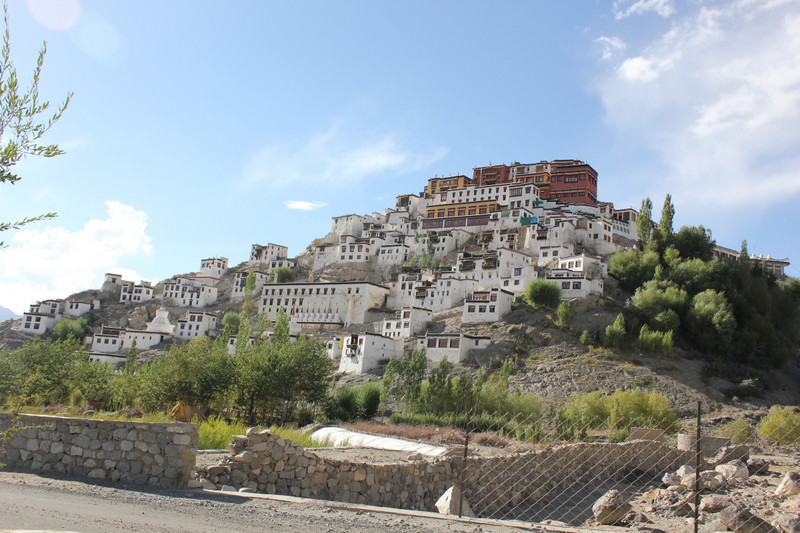 Thiksey Gompa from outside