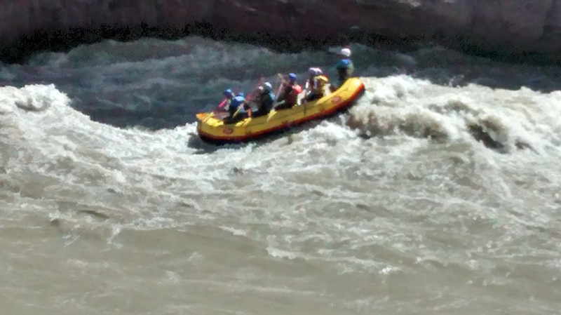 River rafting in Zansakar river