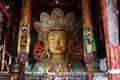 Buddha's statue in Thiksey Gompa