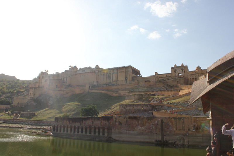 The majestic Amer fort