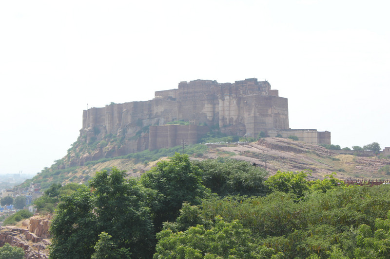 Jodhpur fort as seen from Jaswant Tada