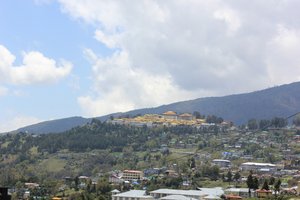Tawang monastery from a distance