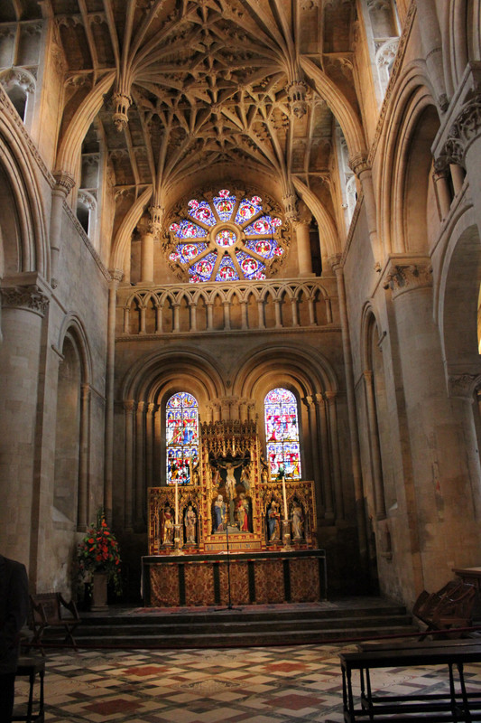 Inside Christ Church cathedral