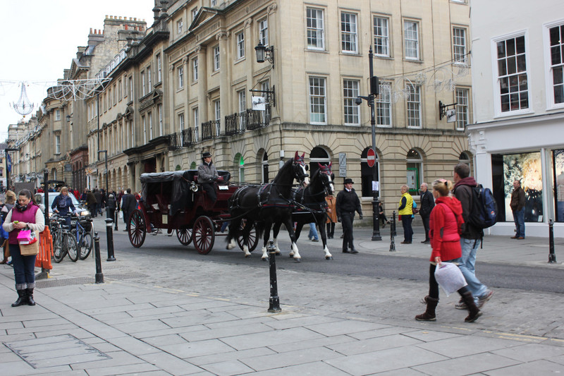 On one of the Bath streets
