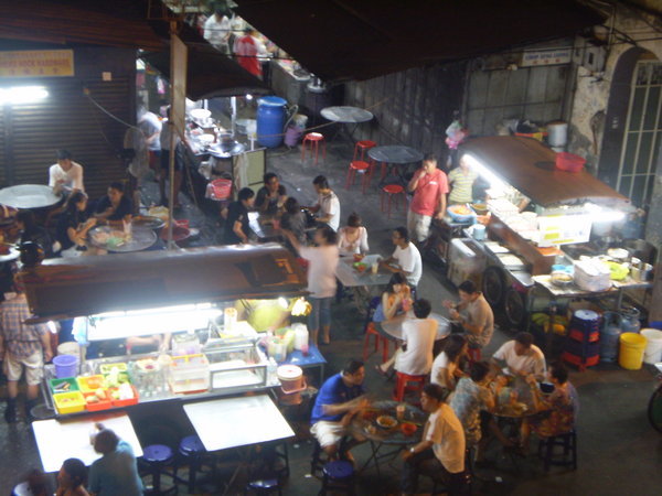 Penang food stalls