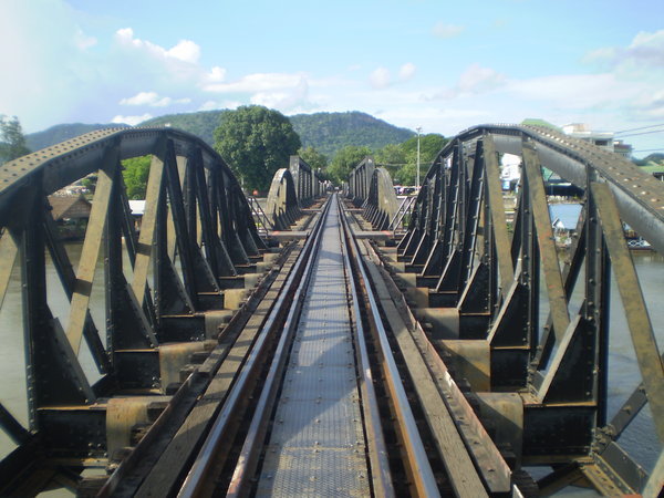 View from The Bridge on the River Kwai
