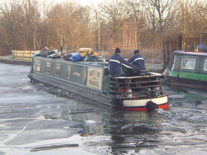 Barge on the Bridgewater Canal