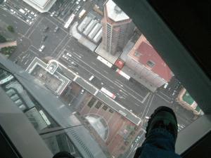 Sky Tower looking glass