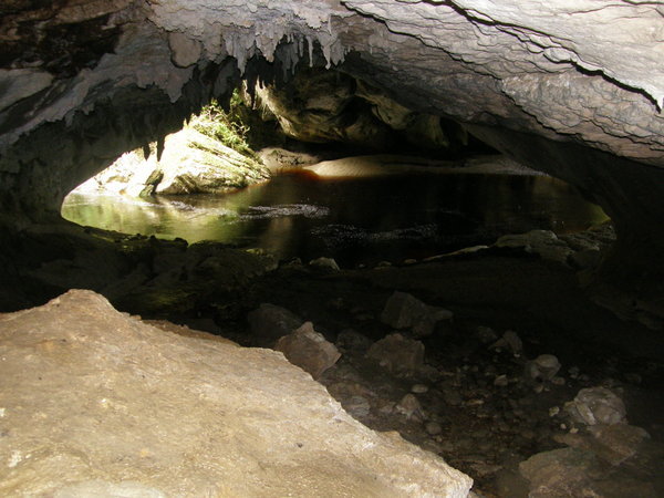 The limestone arches