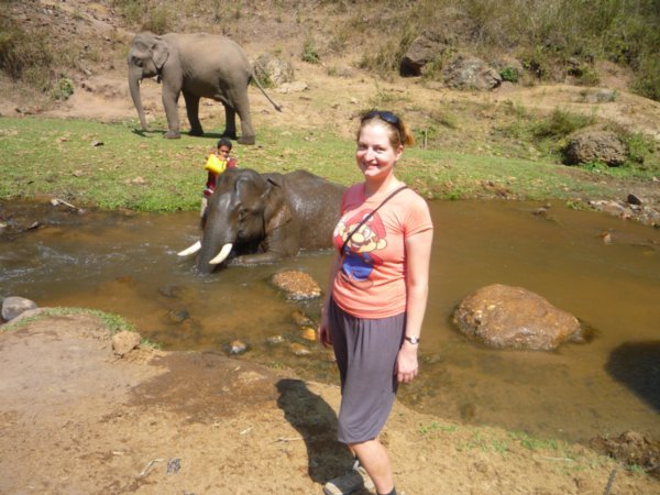 Lizzy and Elephant