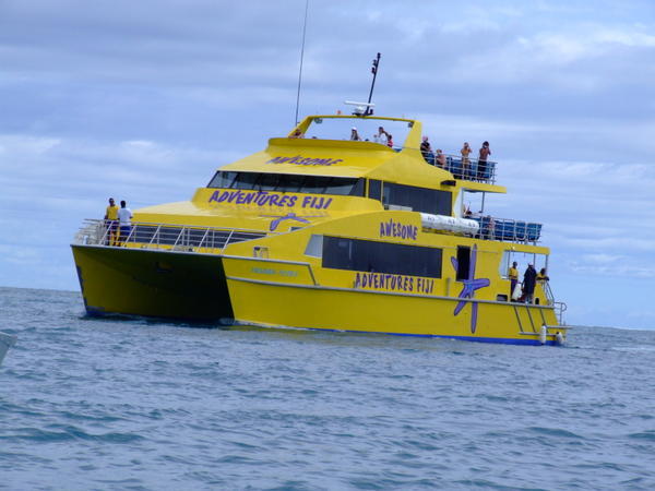the big yellow boat