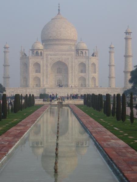Taj with reflection