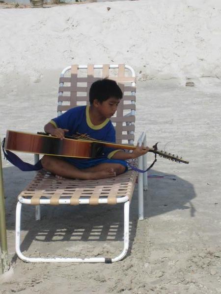 Guitars on the beach