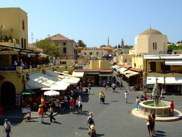 Main Square, Rhodes Old Town 