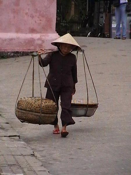 Typical Vietnamese cargo transport