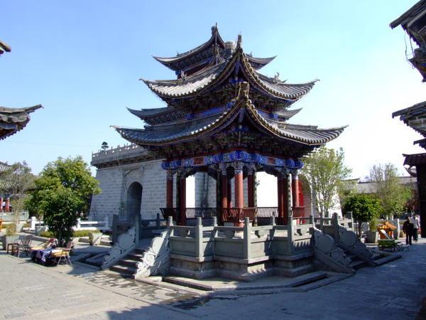 pagoda in the town