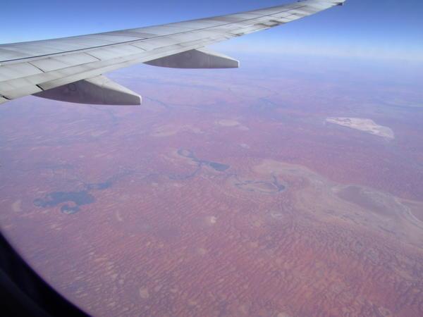 Flying back to Sydney